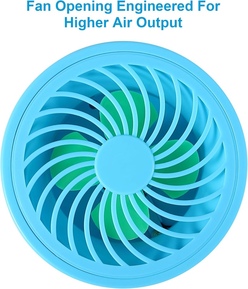 Makevivi RV Refrigerator Fan, Low Noise, 3000 RPM Motor for Efficient Circulation of Internal RV Fridge Cold Air, Longer Food Preservation Time,Easy On/Off Switch (Excluding Batteries) - Image 3